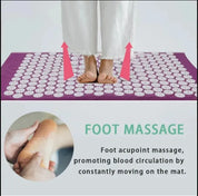 Yoga Acupressure Mat & Pillow Set