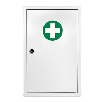 Empty Locking First Aid Cabinet