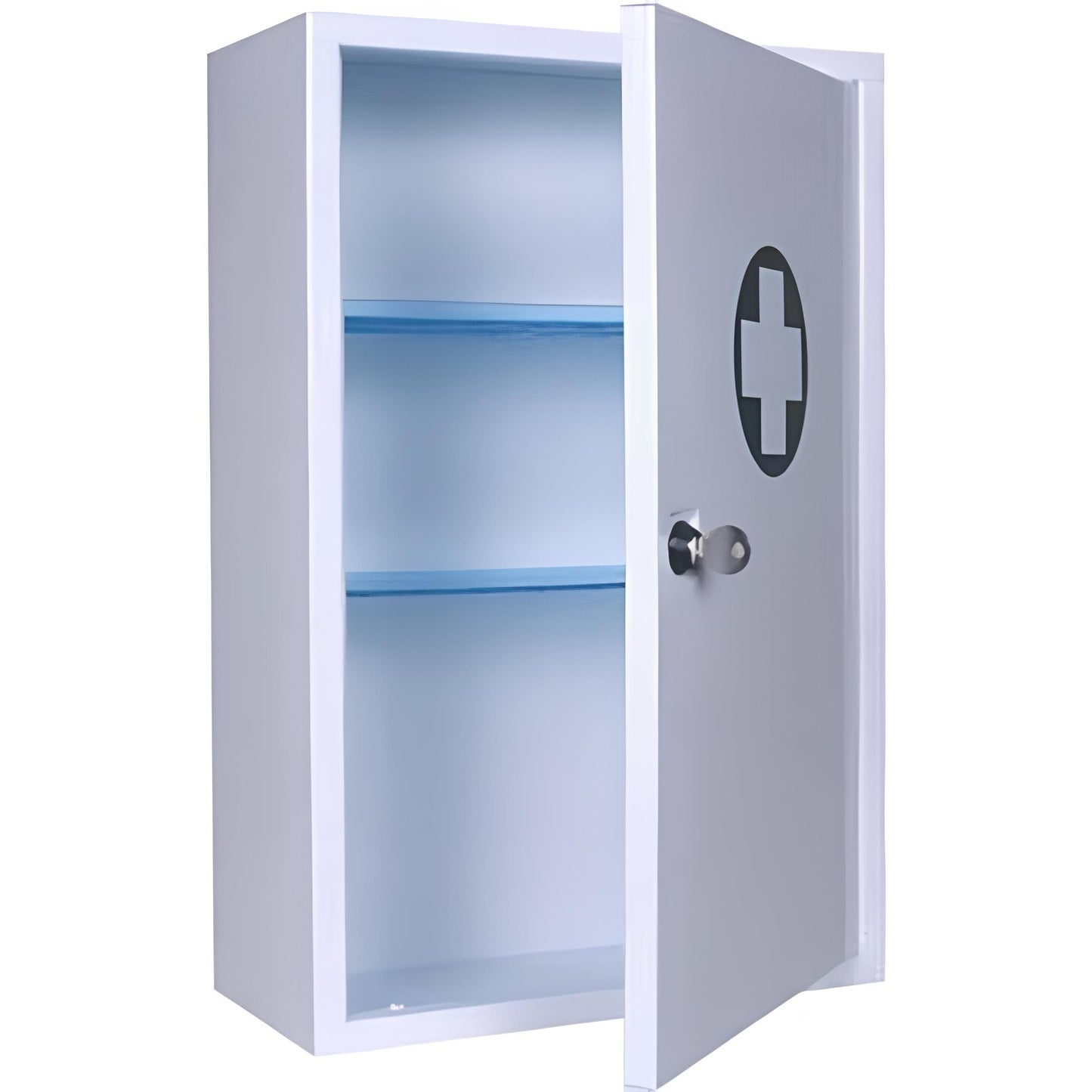 Empty Locking First Aid Cabinet